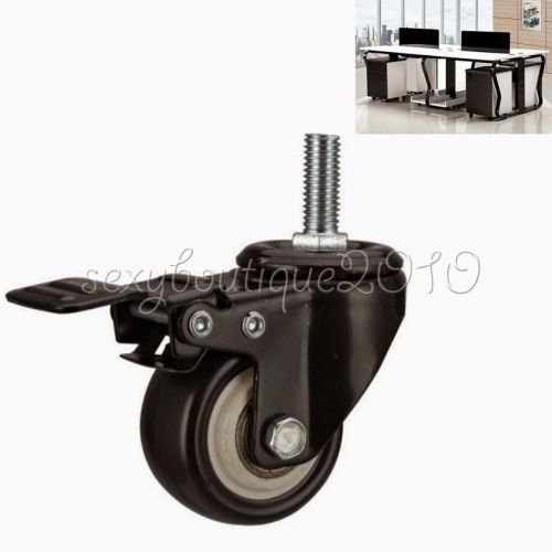 Heavy duty industrial with top plate swivel steel caster lead screw wheel new for sale