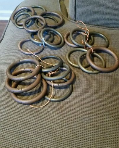 Vintage Lot- 23 Bull Nose Rings Brass/Copper Dairy/Beef Cattle Cows/Farm Bull