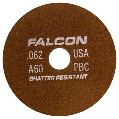 Falcon a60pbc resinoid bonded shatter resistant tool room reinforced abrasive for sale