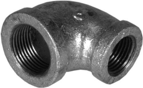 Aviditi 93087 1-1/2-inch x 1-1/4-inch galvanized fitting with reducing 90-degree for sale