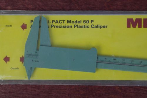 1960&#039;s Swiss Mecanic Plastic Caliper with Manual and Instructions PAV Precision