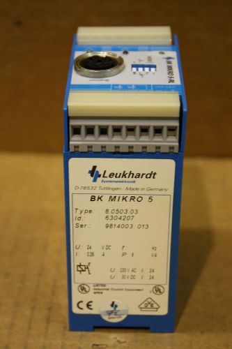 Leukhardt bk mikro 5 time delay relay for sale