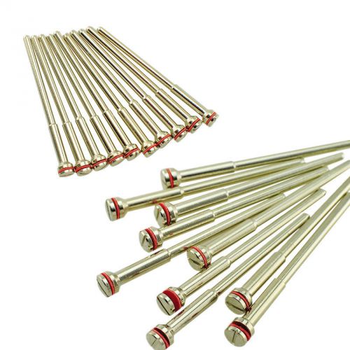10 PCS New Dental Lab Polishing Shank Mandrel Burs 2.35mm Rotary Tool 45mm long
