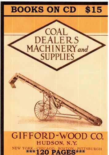 CD 1923 RETAIL COAL DEALERS MACHINERY &amp; SUPPLIES CATALOG On3 On30 Sn3 HOn3