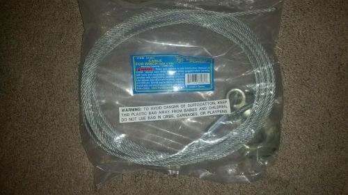 3/16&#034; x 25&#039; Galvanized Steel Winch Replacement Cable - NEW Sealed Central Forge