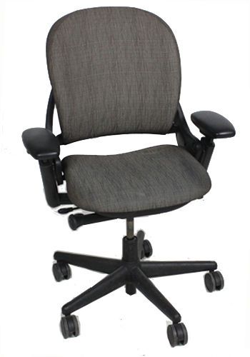 Lot of (50) Steelcase Leap Task Chairs (Charcoal Sea Wave) for Office