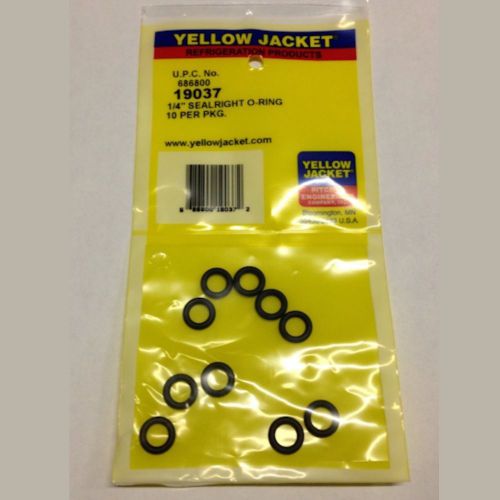Yellow Jacket 19037 SealRight O-Rings, Pack of 10