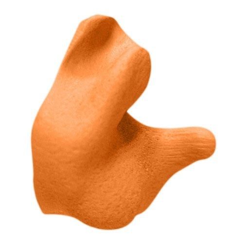 Orange Radians Custom Mold Ear Plugs Black Neck Cord w/Case 10 Minute Protection