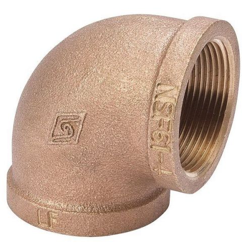 Drinking water brass 1/8&#034; npt female 90 degree elbow fitting lead free 125 for sale