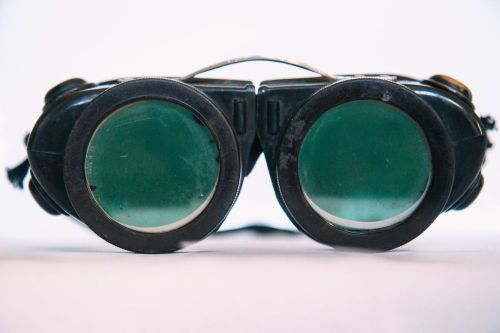 Vintage Wilson Welding Goggles | Steampunk | Antique