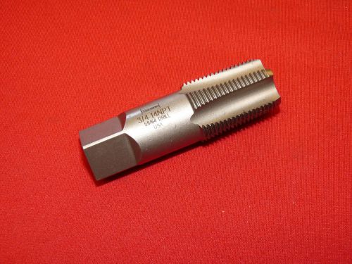 Irwin 1906 ZR 3/4&#034; -14 NPT Taper Pipe Tap Thread Cutting &amp; Cleaning USA Made RH