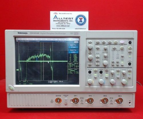 Tektronix TDS5054B Oscilloscope, 500MHz, 4-Channel, 5Gs/s
