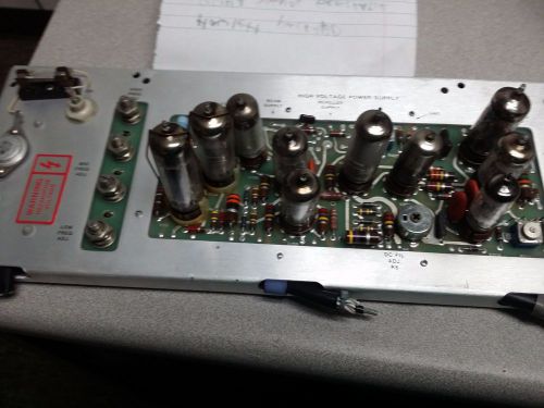 High Voltage Power Supply Panel for HP 8614A Signal Generator