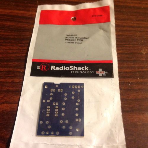 Audio Amplifier Project PCB 1.2 Watts RadioShack 276-0096