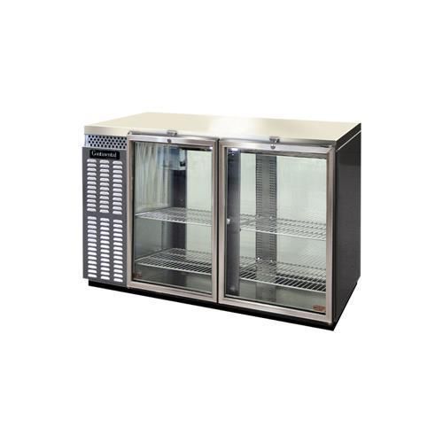 Continental Refrigerator BBUC50-SS-GD-PT Back Bar Cabinet, Refrigerated