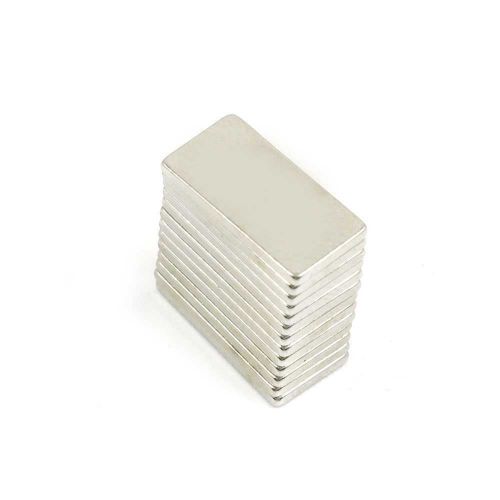 Strong Neodymium Magnets N35 Project NdFeB 12x6x1mm Block 15/32&#034; x 7/32&#034; x 1/32&#034;