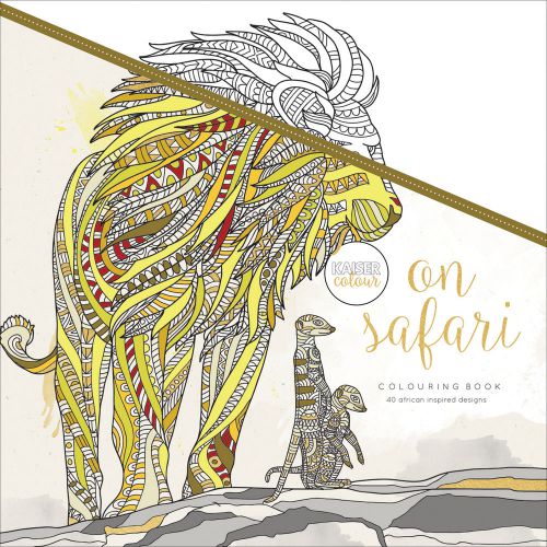 KaiserColour Perfect Bound Coloring Book-On Safari