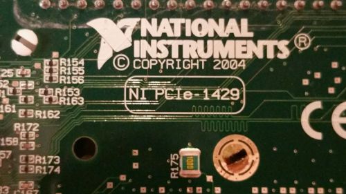 Tested, used lightly National instruments ni pcie 1429