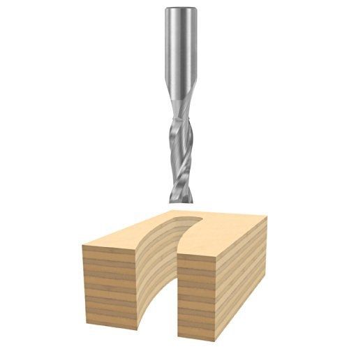 Bosch 85917M Solid Carbide 1/2-Inch x 1-1/2-Inch Up Spiral Double Flute 1/2-Inch