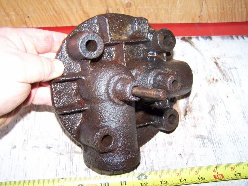 Old OTTAWA Log Saw Hit Miss Gas Engine Motor Head Steam Tractor Magneto Oiler