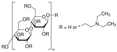 Diethylaminoethyl-cellulose, DEAE-Cellulose, powder, 0.00-0.10mm, 20g