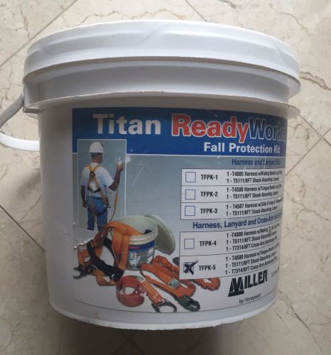 Miller Titan by Honeywell TFPK-5 Ready Worker Fall Protection Kit, 1XER4