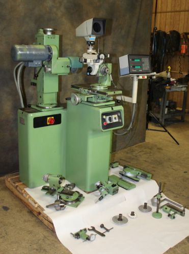 DECKEL TYPE S-11 UNIVERSAL TOOL &amp; CUTTER GRINDER w/ OPTO-ELECTRONIC MEAS. SYSTEM