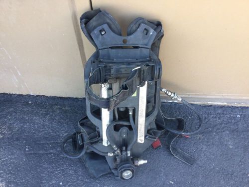 Drager PSS7000 sentinel 4500psi SCBA pack frame harness with PASS NO Mask