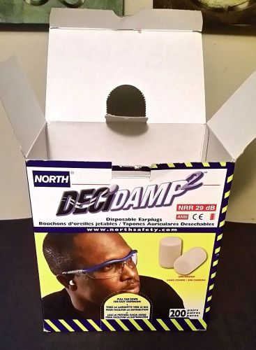 80 Pair Ear Plugs Individually Wrapped with Dispenser Box NRR 29db