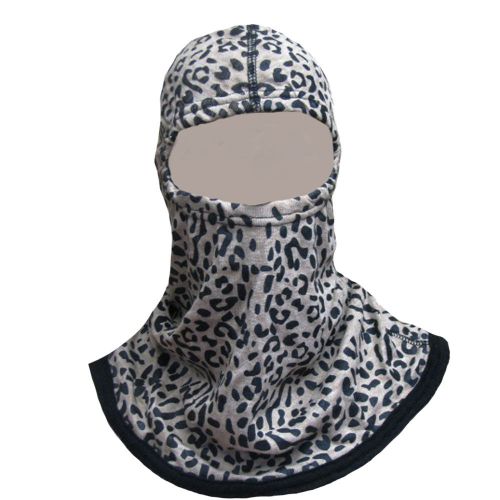 Nfpa pbi tan pac f20 flash hood, sewn with black thread, cheetah - new for sale