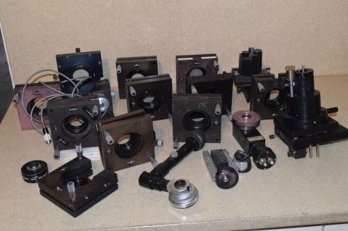++ OPTICAL &amp; LASER PARTS ODDBALL LOT-HEAVY DUTY- SPEX - 20 PIECES-(#2B)