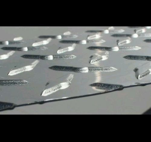 .025 diamond plate sheet - 12&#034; x 96&#034; - 4 pcs for sale