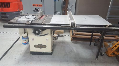 Table saw cabinet saw, 10 inch, 3hp.  220V