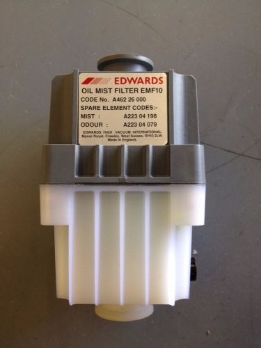 Edwards oil mist filter emf10 for vacuum pump for sale