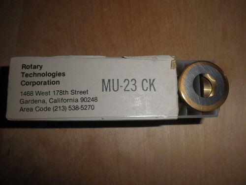 10 Pack MU-23 CK ROTARY TECHNOLOGIES CARBIDE INSERTS