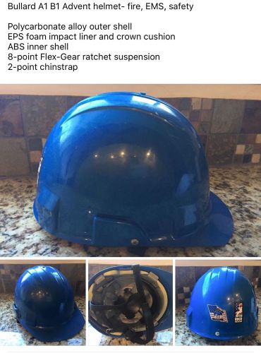 Bullard Advent Fire, EMS, Blue Safety Helme