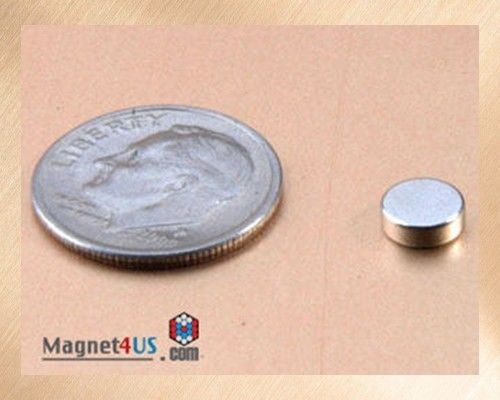 200 pcs Craft Hobby War game Fridge Magnets rare earth Disc 3/16&#034;dia x1/16&#034;thick