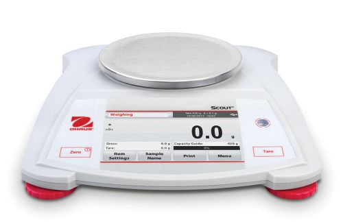 Ohaus scout stx1202  capacity 1200g portable balance scale 2 year warranty for sale