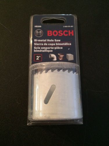 Bosch 2&#034; Bi Metal Hole Saw