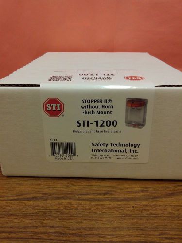 Stopper II Protective Covers for pull stations, Clear cover, STI Model #STI-1200
