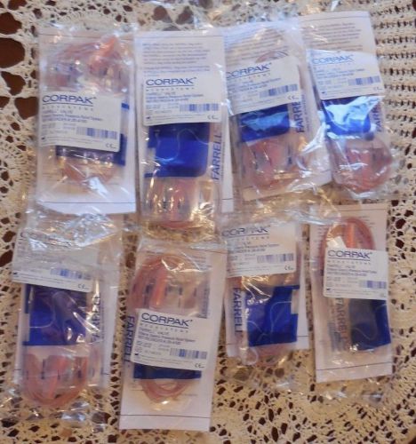 Eight (8) CORPAK 20-4100 GASTRIC PRESSURE RELIEF SYSTEM FARRELL VALVES