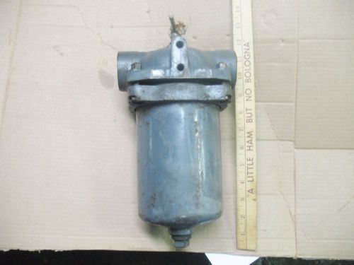 NEW VINTAGE CUNO Steel Filter Housing  12318-1 Type E C