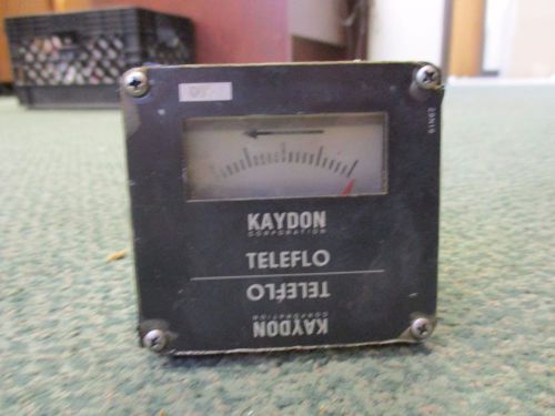 Kaydon Teleflo Flowmeter 29N19 Used