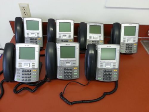 Lot of 7 - Avaya / Nortel IP Phone 1140E  Model NTYS05 Business Telephones