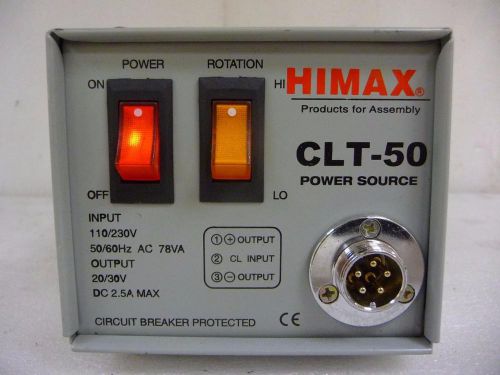 Himax CLT-50 Power Supply For CL Series Torque Screwdrivers