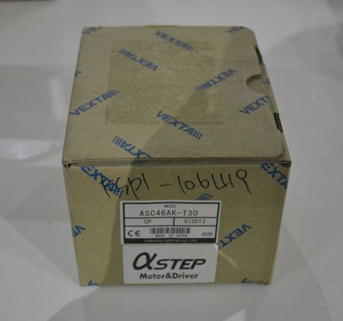 VEXTA ASC46AK-T30 MOTOR &amp; DRIVER / ASM46AK-T30 / ASD18B-K
