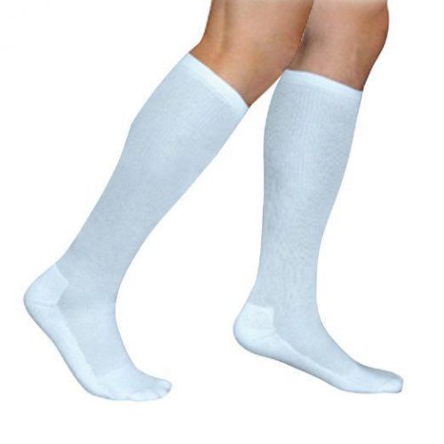 Support Therapy Men&#039;s Cushioned Moderate Support Socks Sz B (9-11), Wht, 182CB00