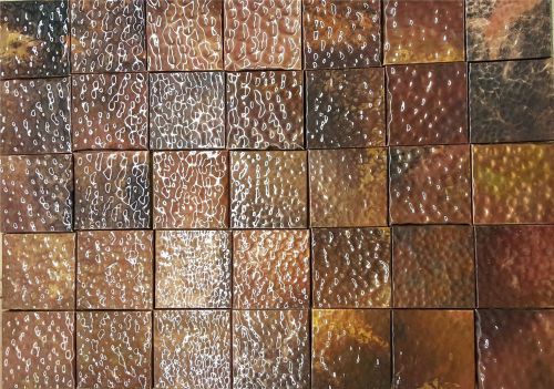 4&#034; REAL COPPER TILES 50% OFF!