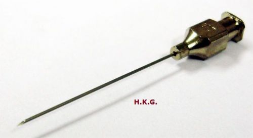 J001-25G, Retrobulbar Needle ATKINSON Size-38MM X 3Pc Ophthalmology Instruments.
