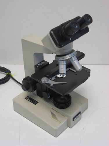 Nikon Alphaphot Binocular Microscope w/ 3 Objectives